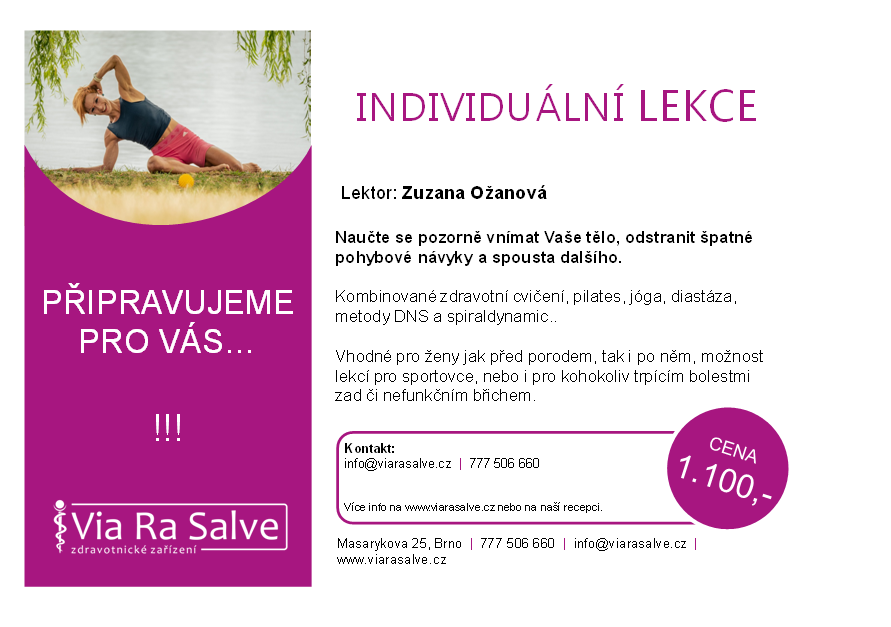 kalendarium / Skupinov&eacute; lekce